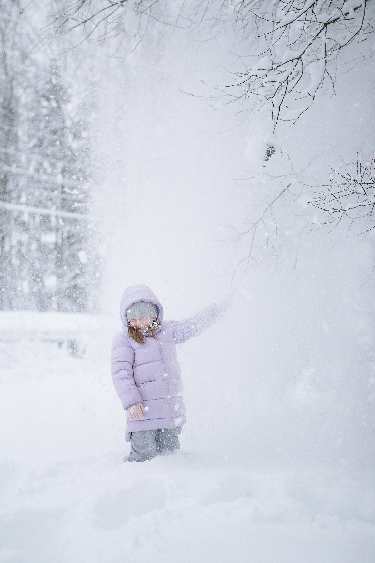 Простые радости снежного дня