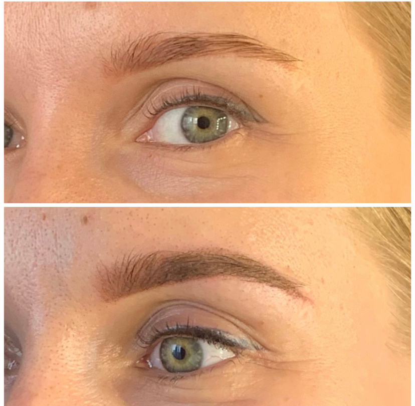 Пудровые брови. Бровист и Визажист