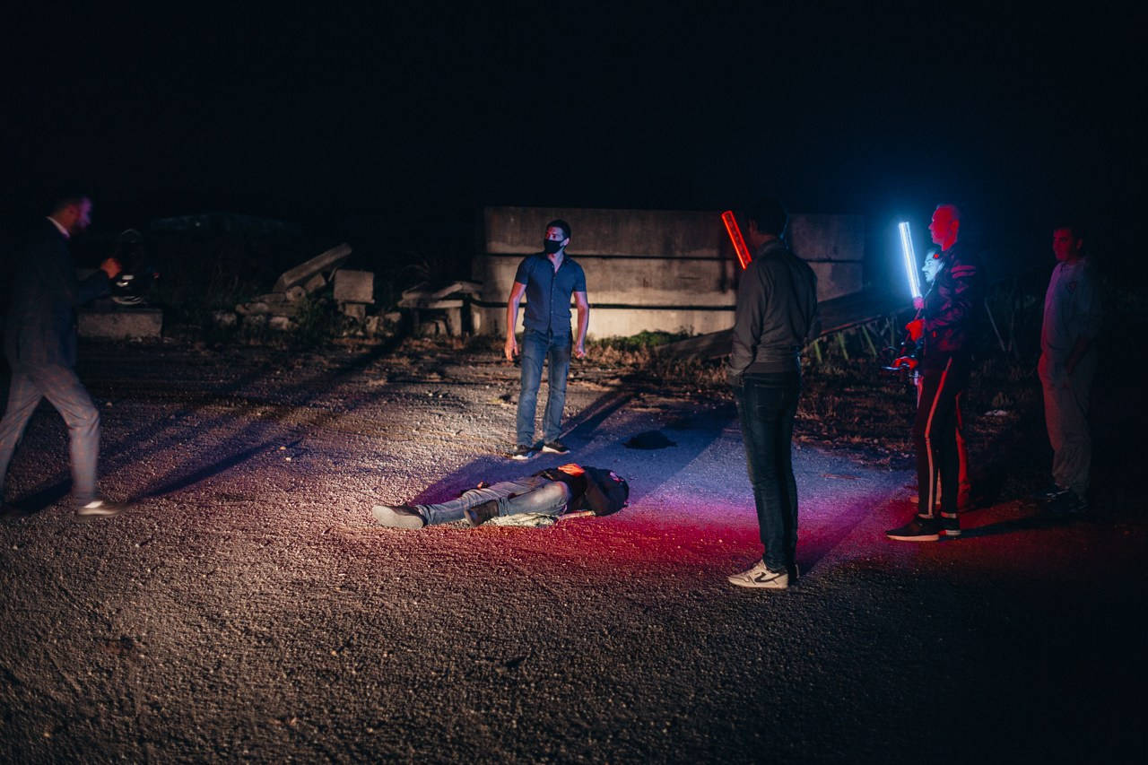 Бэкстейдж съемка рекламы. Фотограф Денис Денисов