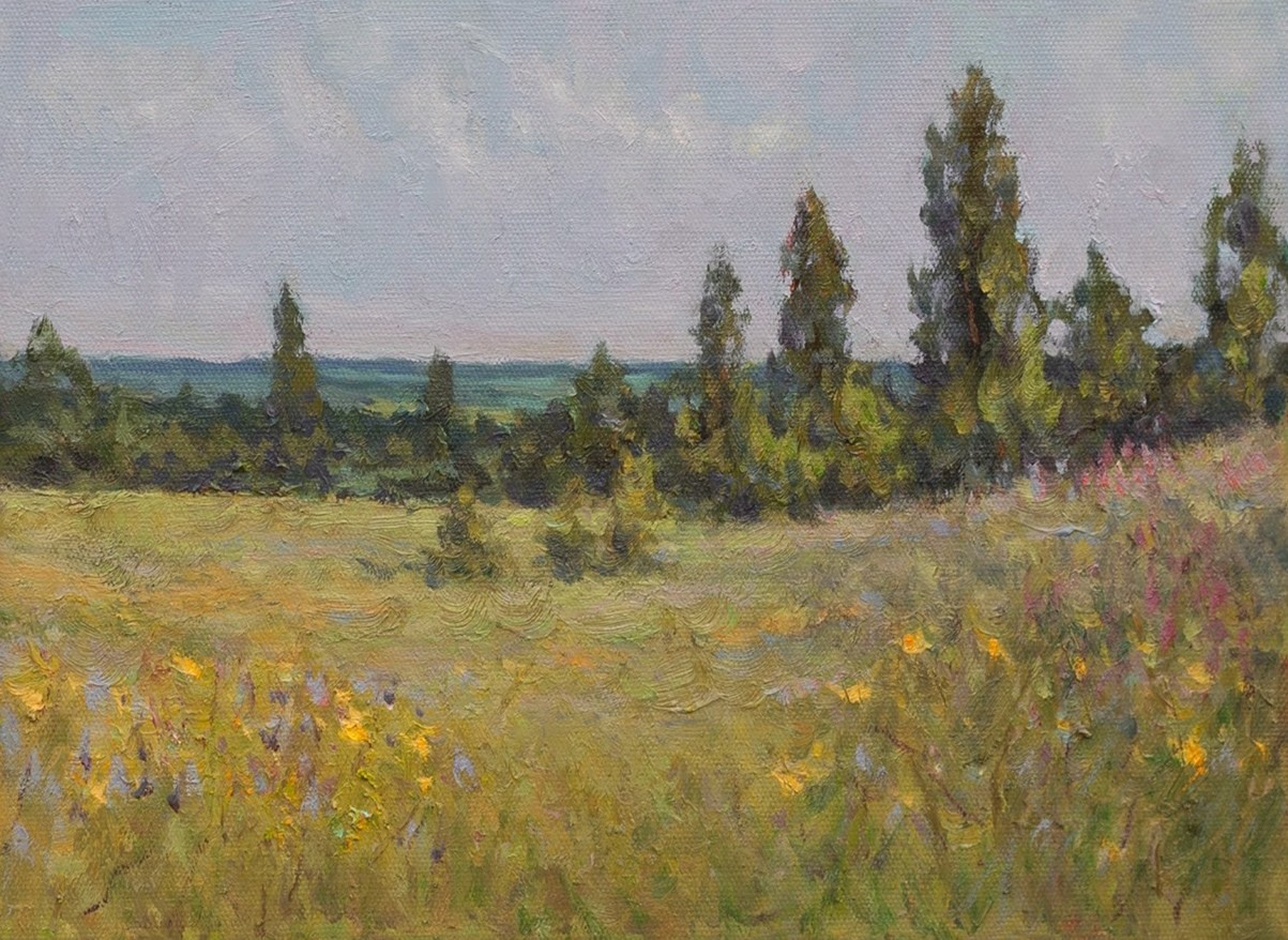 Заповедник. Художник Александр Каверин