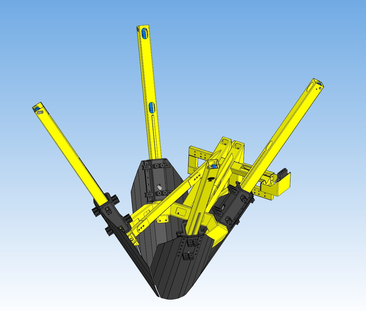 Пересадчик деревьев МД на минипогрузчик