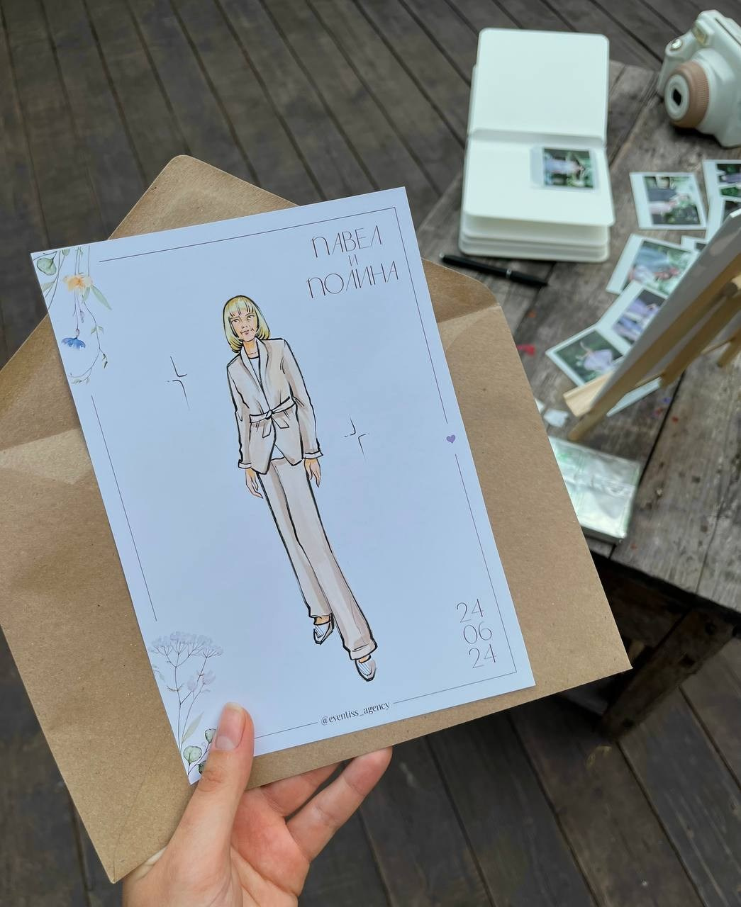 Скетчинг на мероприятии Москва МО