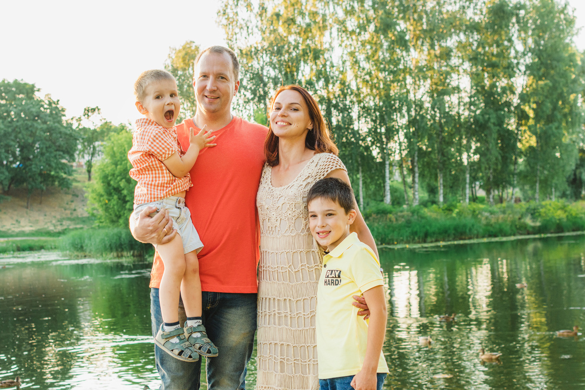 Семейная фотосессия Валерии и Алексея. Майя Афзаал. Фотограф. Псков