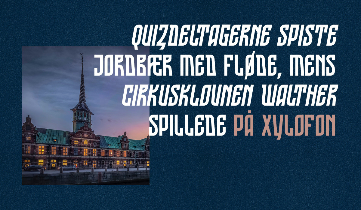 ST-Nizhegorodsky free font. Alexander Stan Shimanov