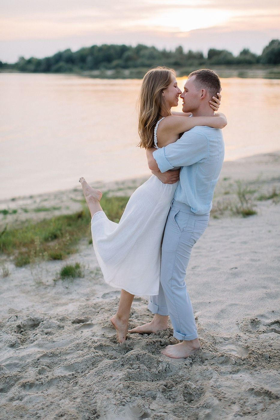 Лена и Женя