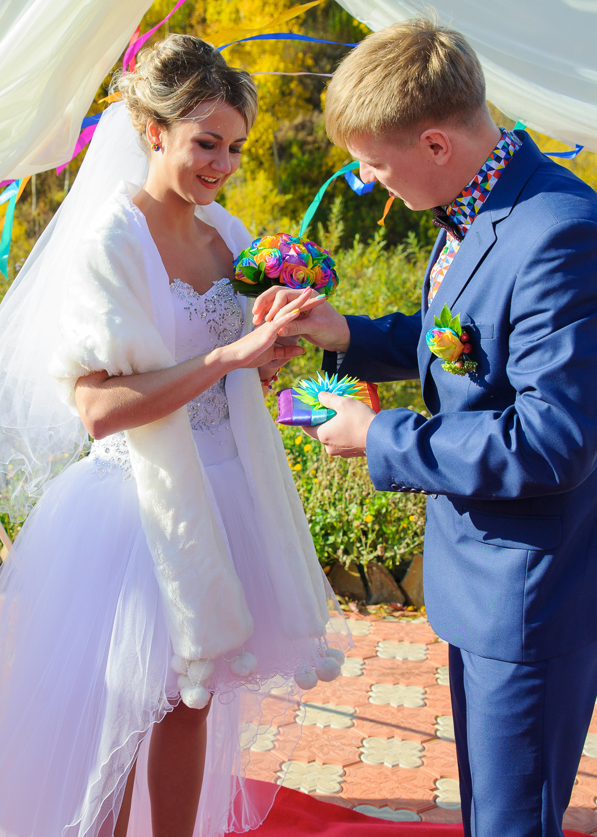 Креативная свадьба. Свадебный и семейный фотограф Семиколенов Андрей