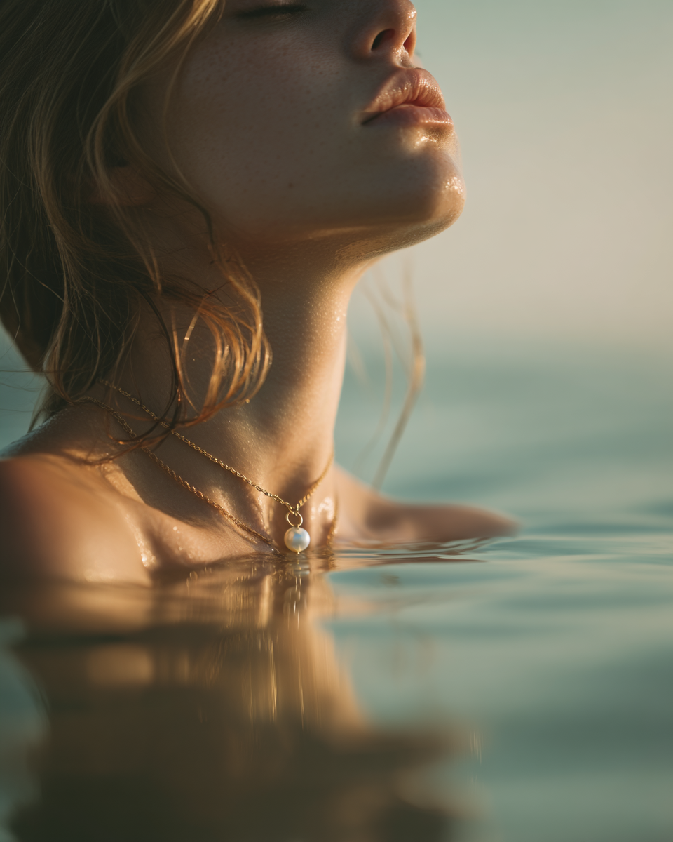 Визуальная концепция с внедрением реального товара для бренда ювелирных украшений. Ekaterina Kiral — Visual Branding & AI Creation