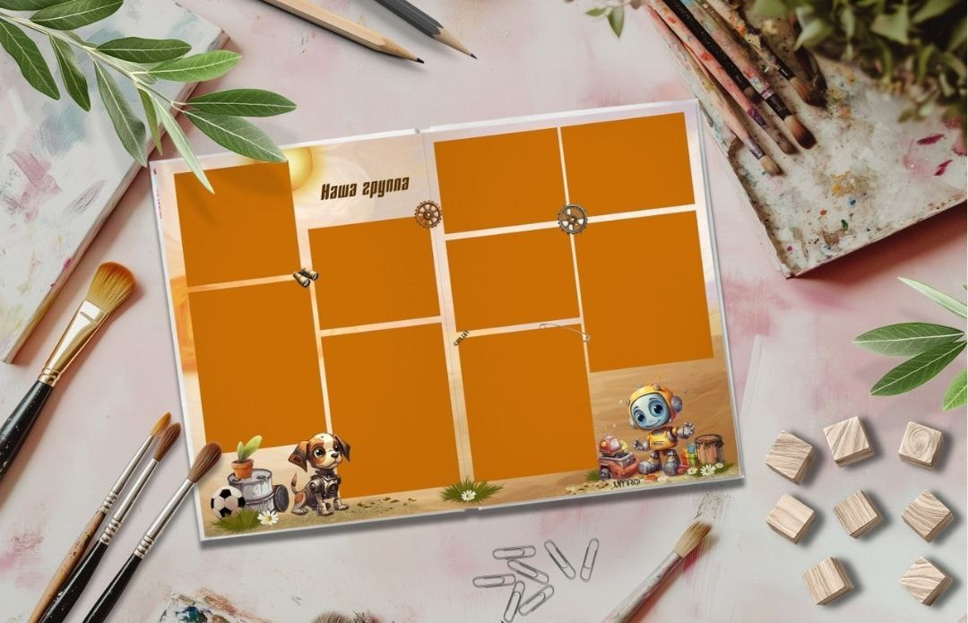 Дизайн «Роботы-Космонавты». Выпускные Альбомы и Фотосессии п. Кавалерово