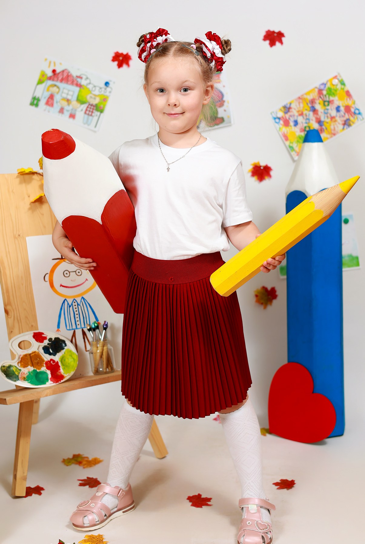 Краски осени. Выпускные альбомы в Иваново в детский сад и школу. Александр и Светлана Янкины