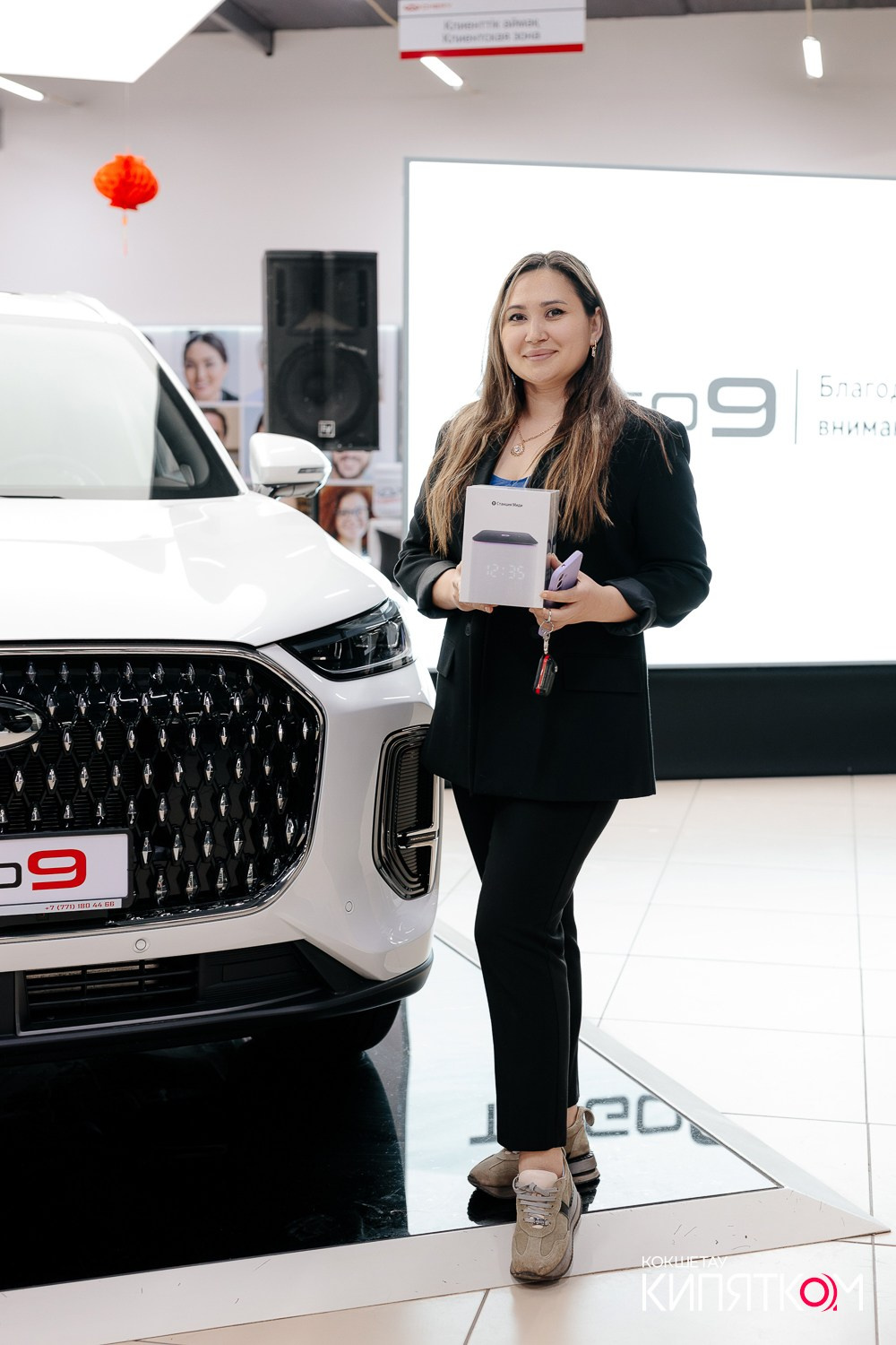 CHERY TIGGO 9. КИПЯТКОМ КОКШЕТАУ