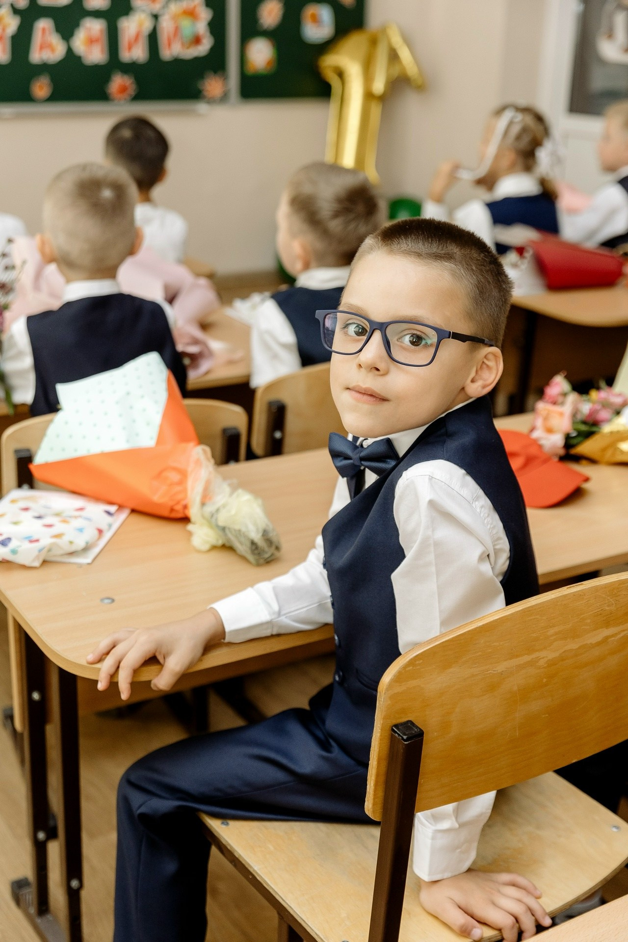 Первоклашки. Фотограф в Саратове Мария Буршина
