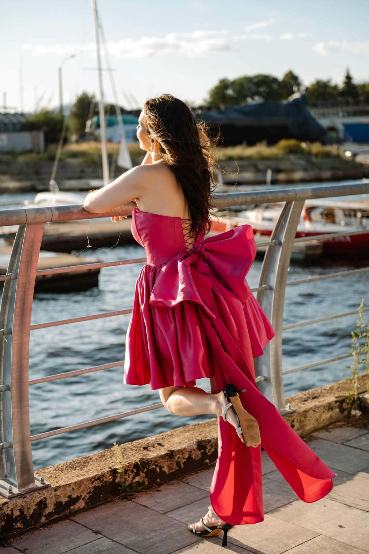 Индивидуальная. На заливе с шарами. Свадебный и сеейный фотограф в Санкт-Петербурге Елена Худякова