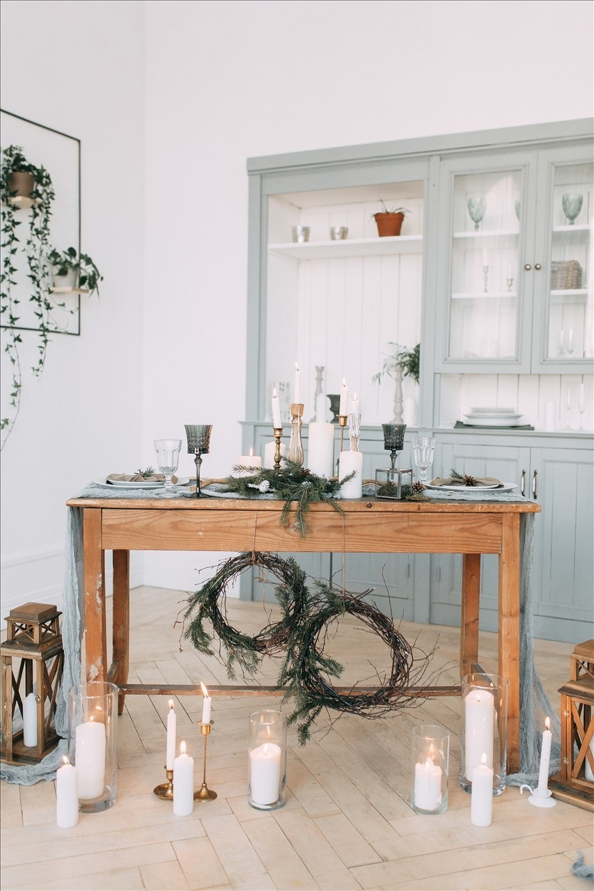 Стильная зимняя свадьба