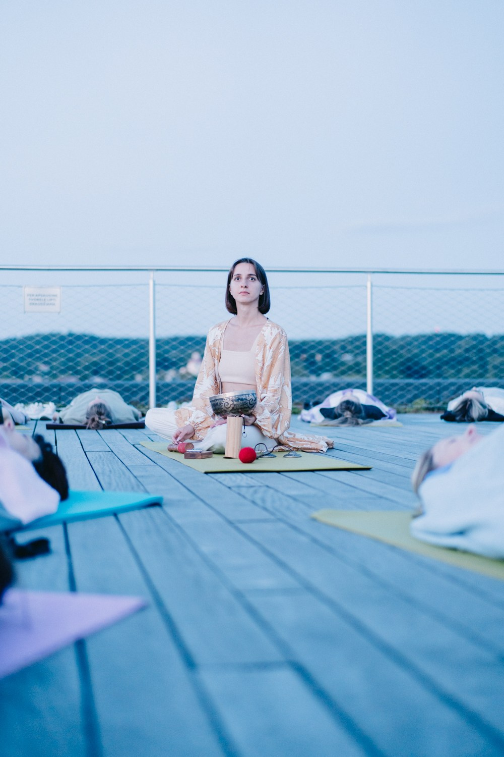 Summer Yoga Rave. Photographer in Vilnius