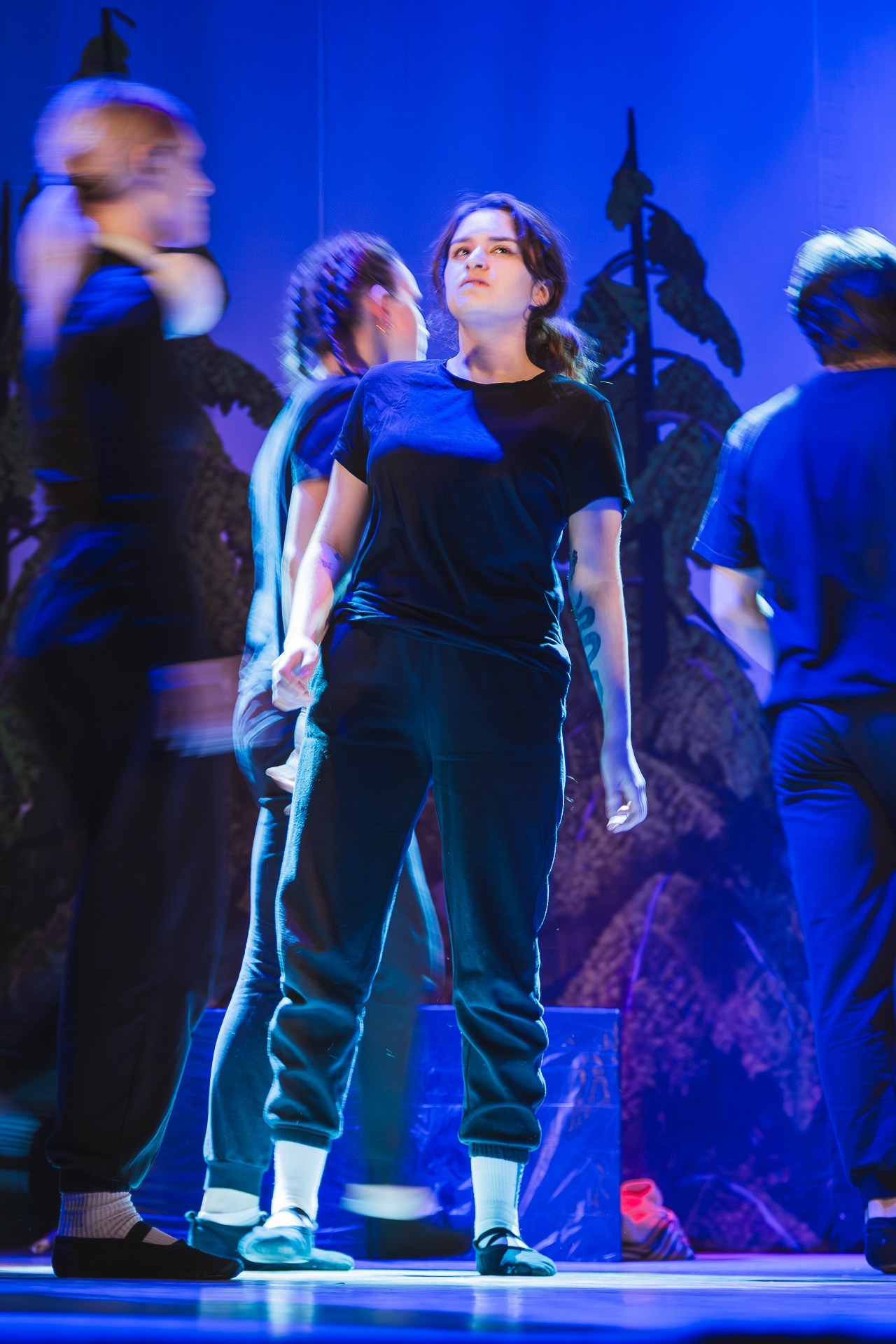 Съемка спектакля.