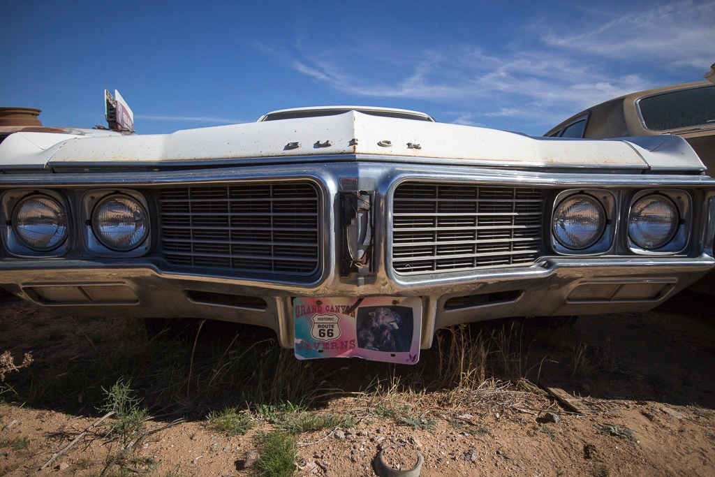 Ретро- авторазборка, США, 2013. Фотограф Василий Буланов