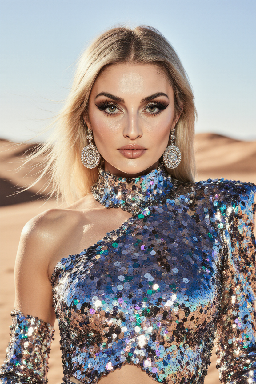 Смелые образы. AI-фотограф — Ольга Герман. Нейрофотосессии, уникальные цифровые портреты и образы будущего