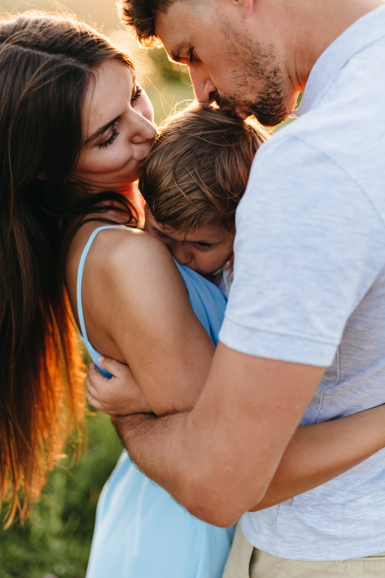 Семья. Горы. Фотограф Любовь Щербинина