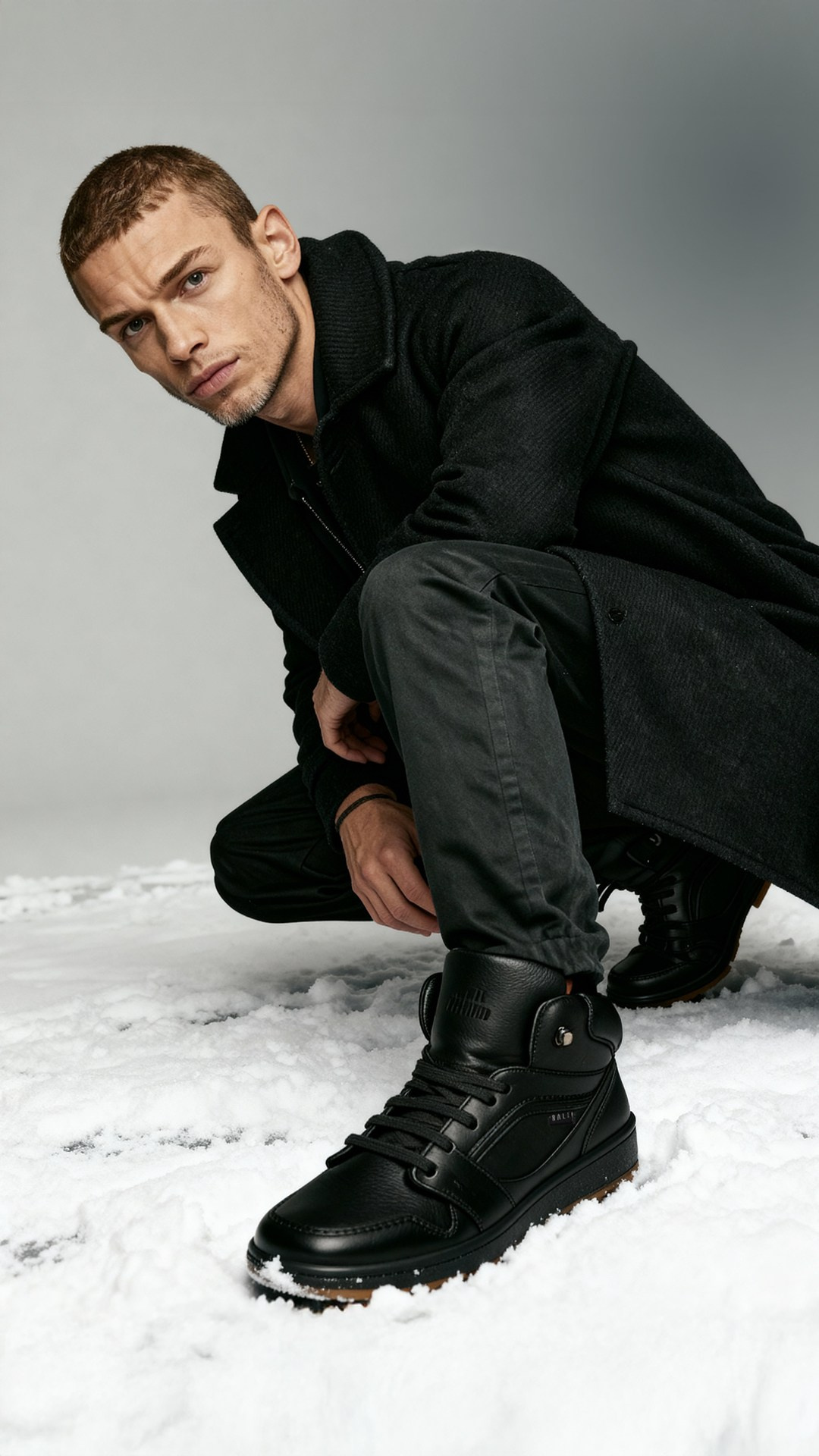 Коммерческий проект по внедрению реального товара для бренда обуви RALF ringer. Ekaterina Kiral — Visual Branding & AI Creation