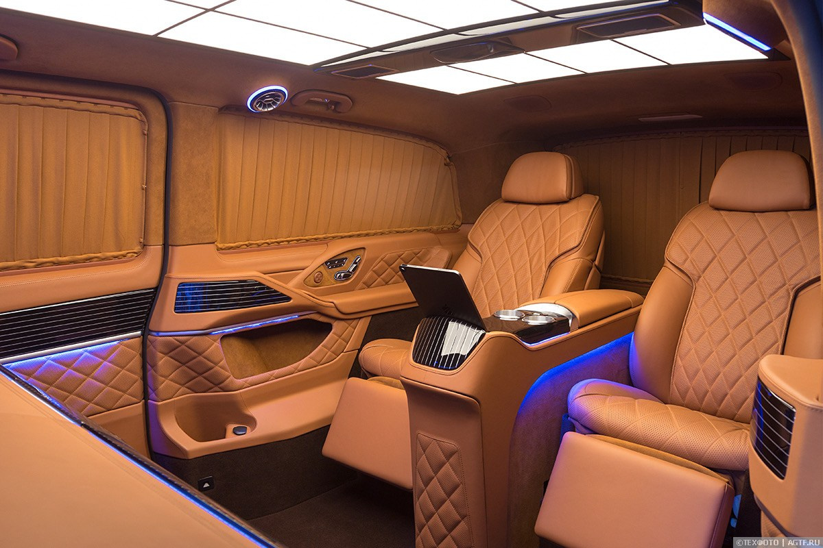 Mercedes V-class. Design Yachts and Cars