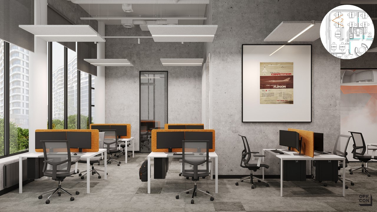 Офис ЦЭБ. Архитектура и интерьер