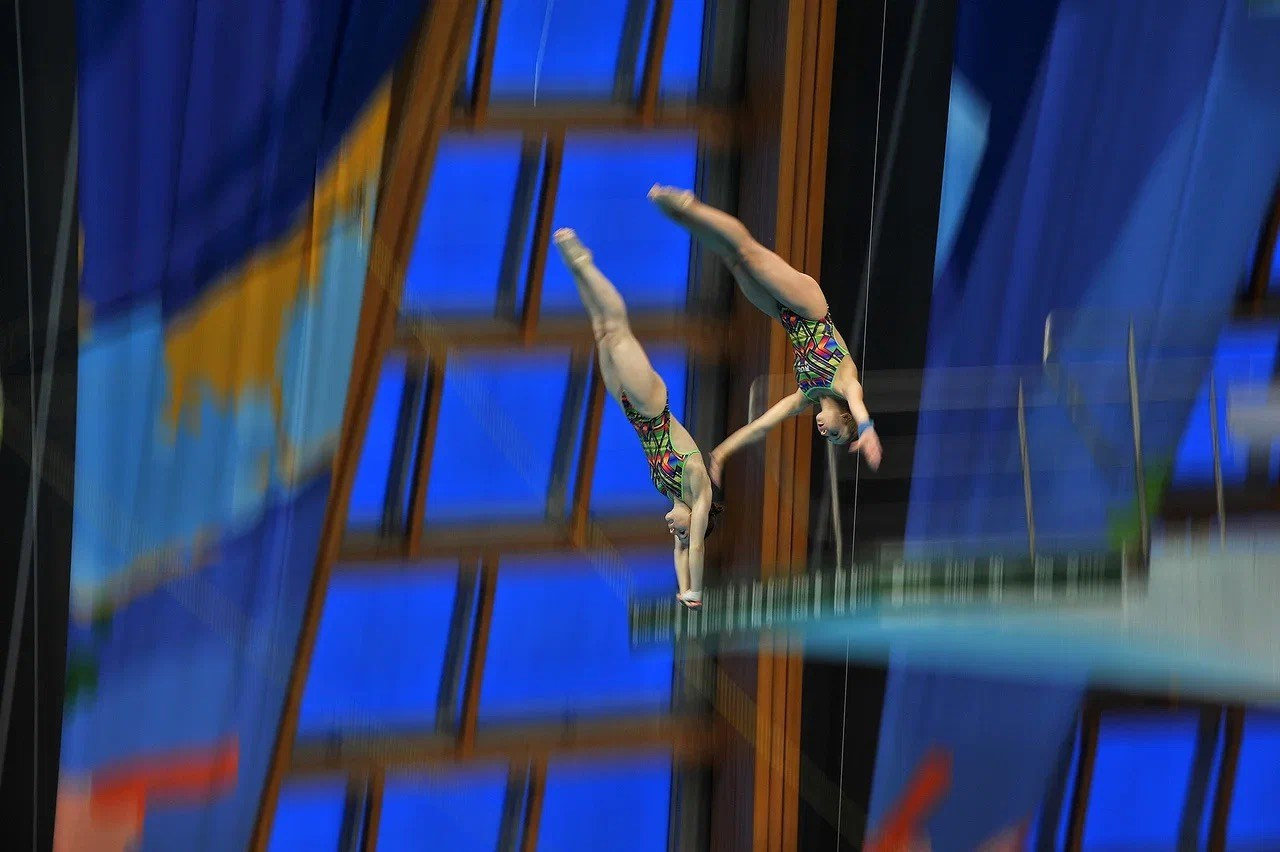 Чемпионат мира по прыжкам в воду FINA. Фотограф Наиль Зоркий