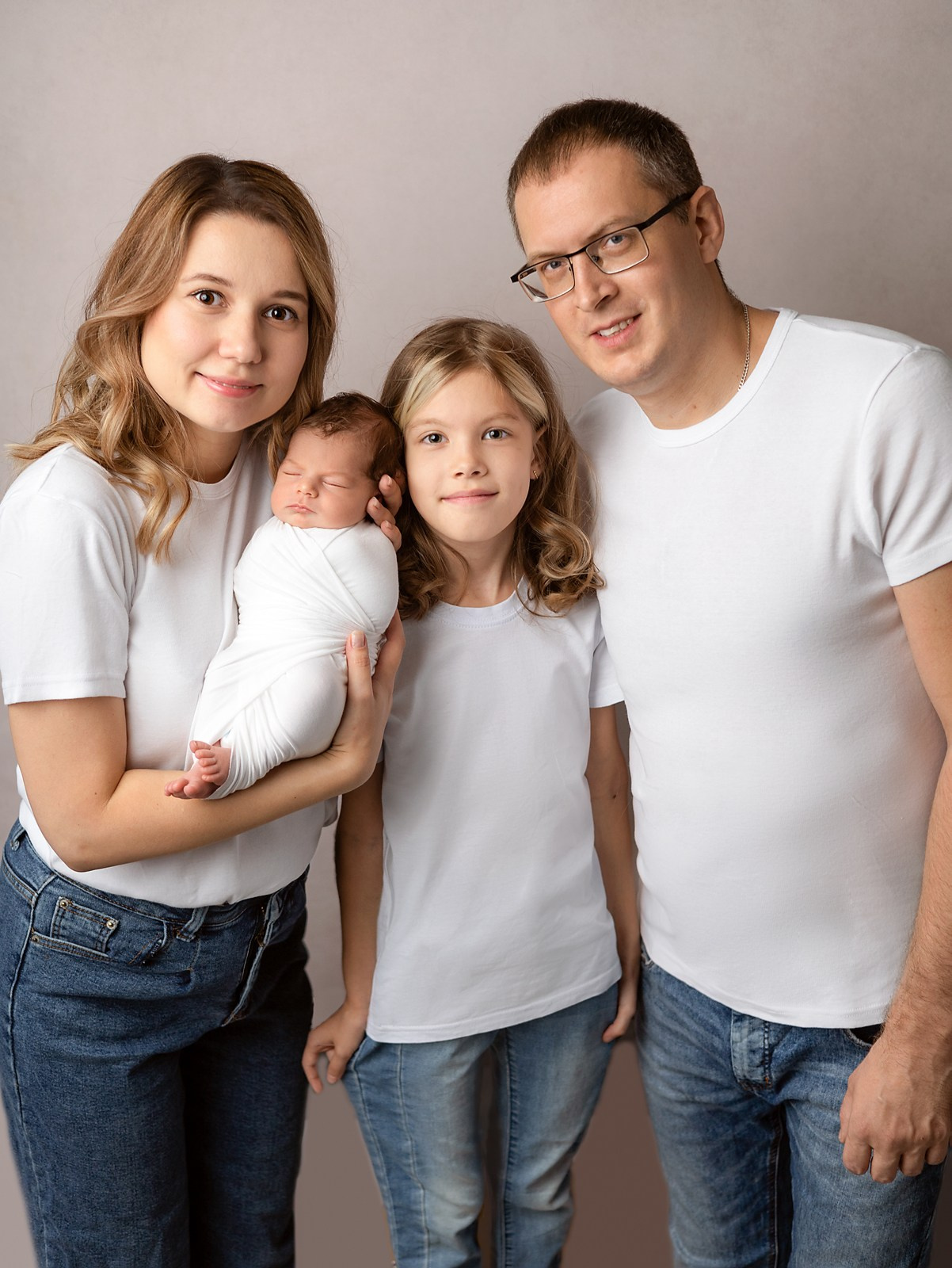 Семейные кадры. Фотограф новорождённых в Казани Нейля Гильмутдинова ньюборн