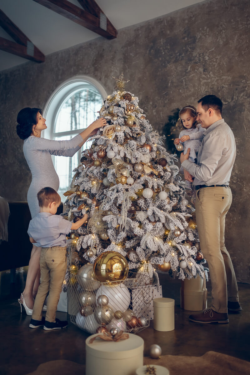Новогодняя фотосессия. Фотограф Зоя Костюк | Детский и семейный фотограф Ярославль, Кострома,