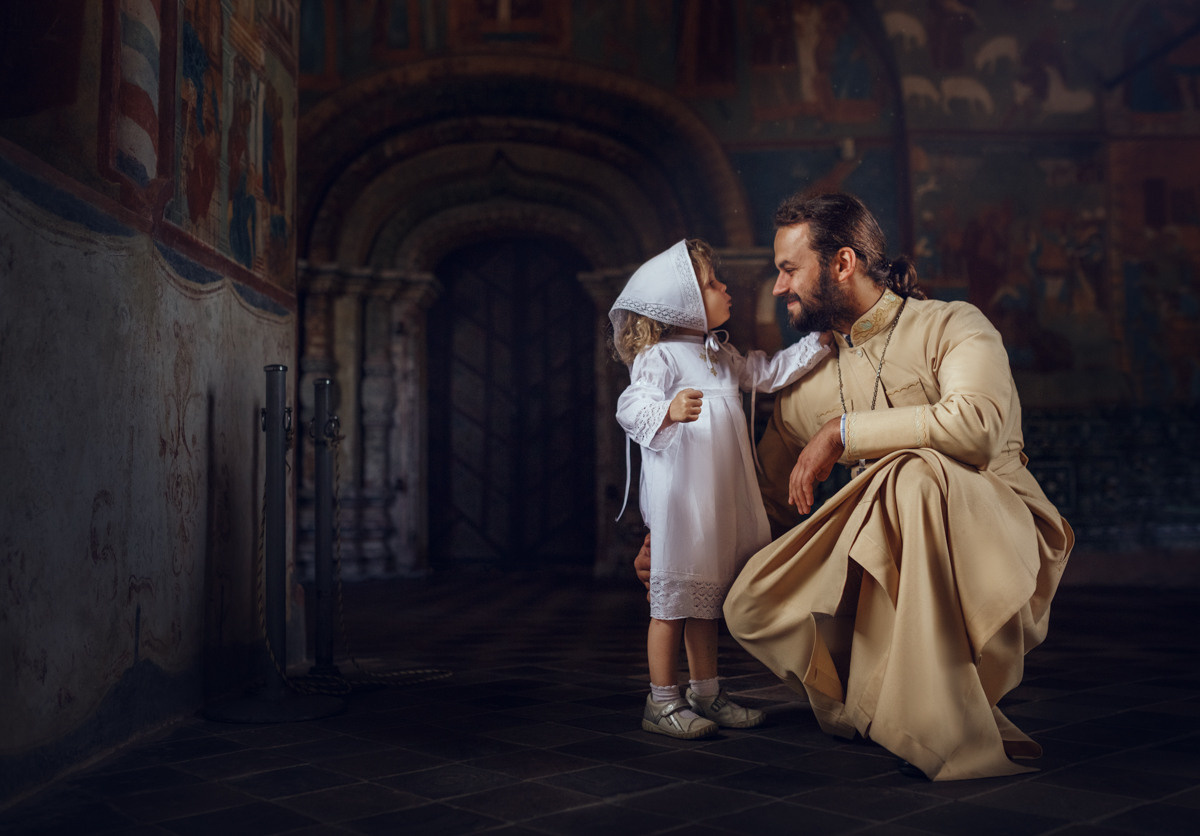 Крещение. Фотограф Зоя Костюк | Детский и семейный фотограф Ярославль, Кострома,