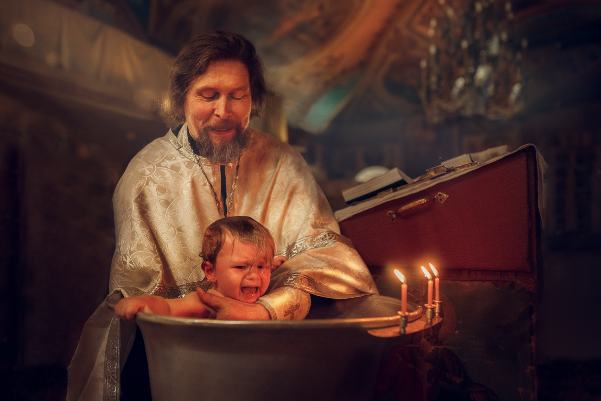 Крещение. Фотограф Зоя Костюк | Детский и семейный фотограф Ярославль, Кострома,