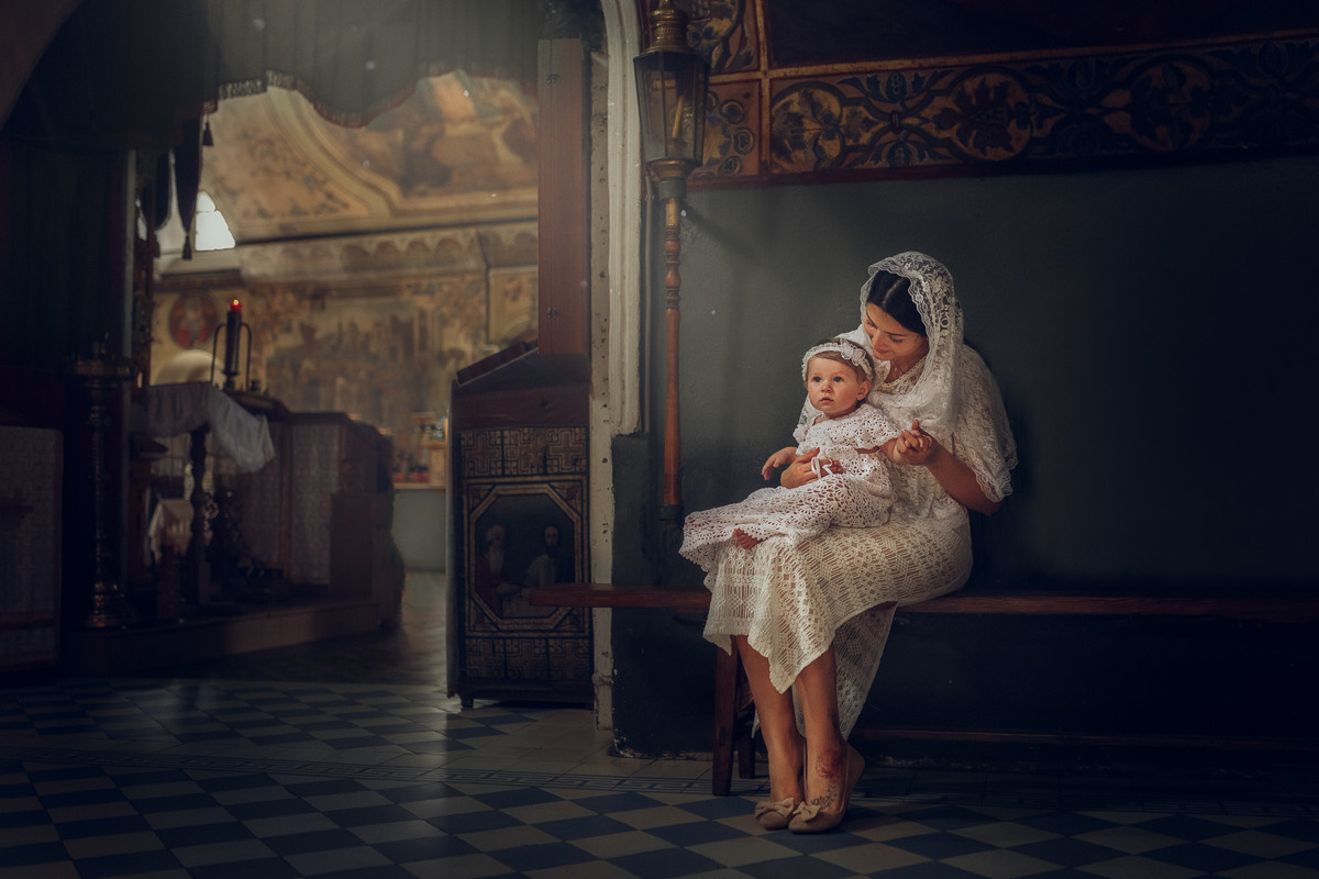Крещение. Фотограф Зоя Костюк | Детский и семейный фотограф Ярославль, Кострома,
