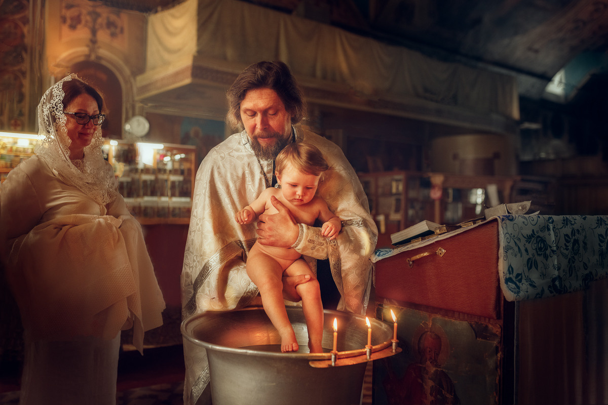 Крещение. Фотограф Зоя Костюк | Детский и семейный фотограф Ярославль, Кострома,