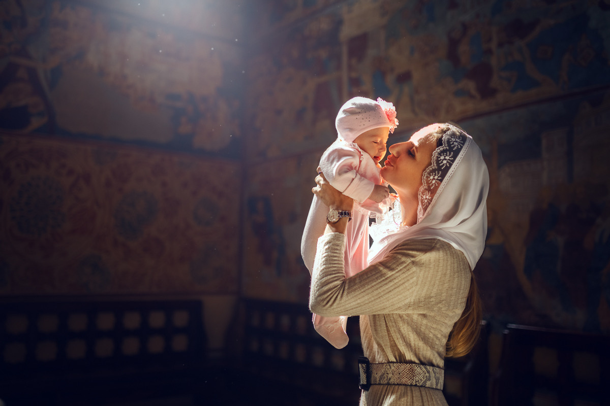 Крещение. Фотограф Зоя Костюк | Детский и семейный фотограф Ярославль, Кострома,