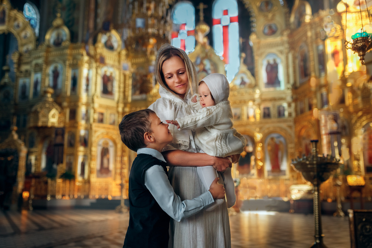 Крещение. Фотограф Зоя Костюк | Детский и семейный фотограф Ярославль, Кострома,