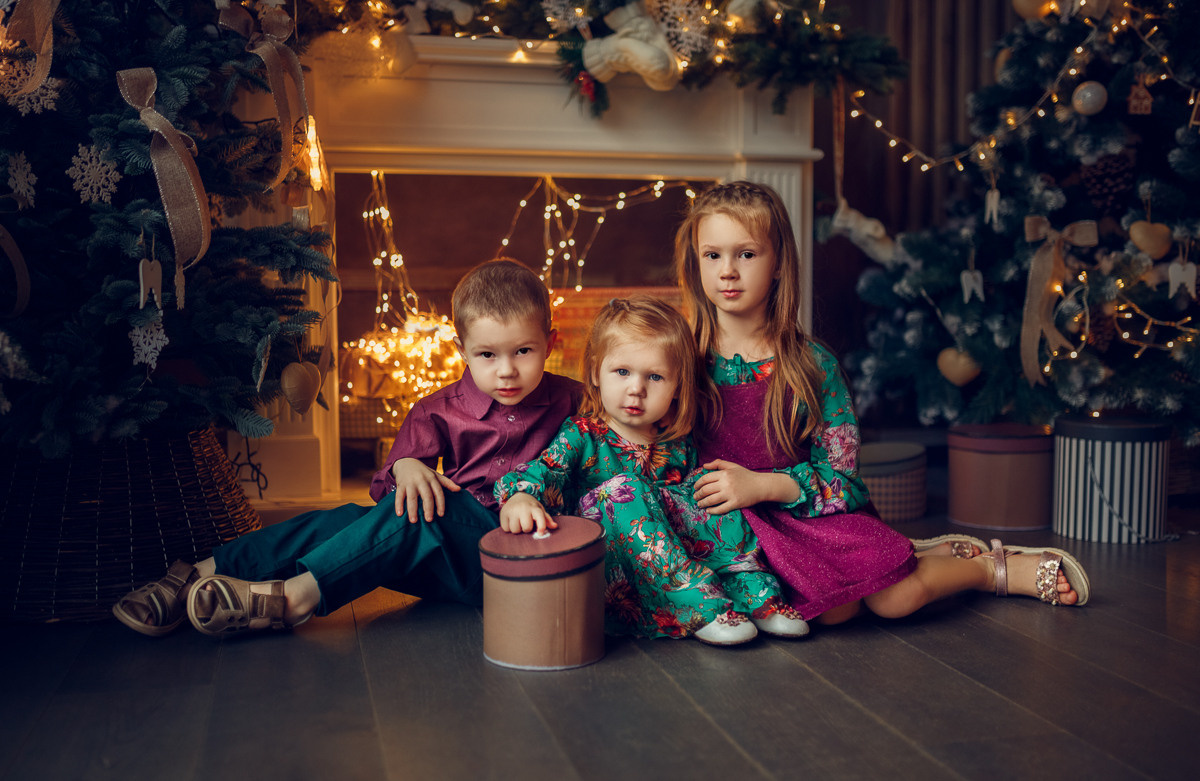 Новогодняя фотосессия. Фотограф Зоя Костюк | Детский и семейный фотограф Ярославль, Кострома,