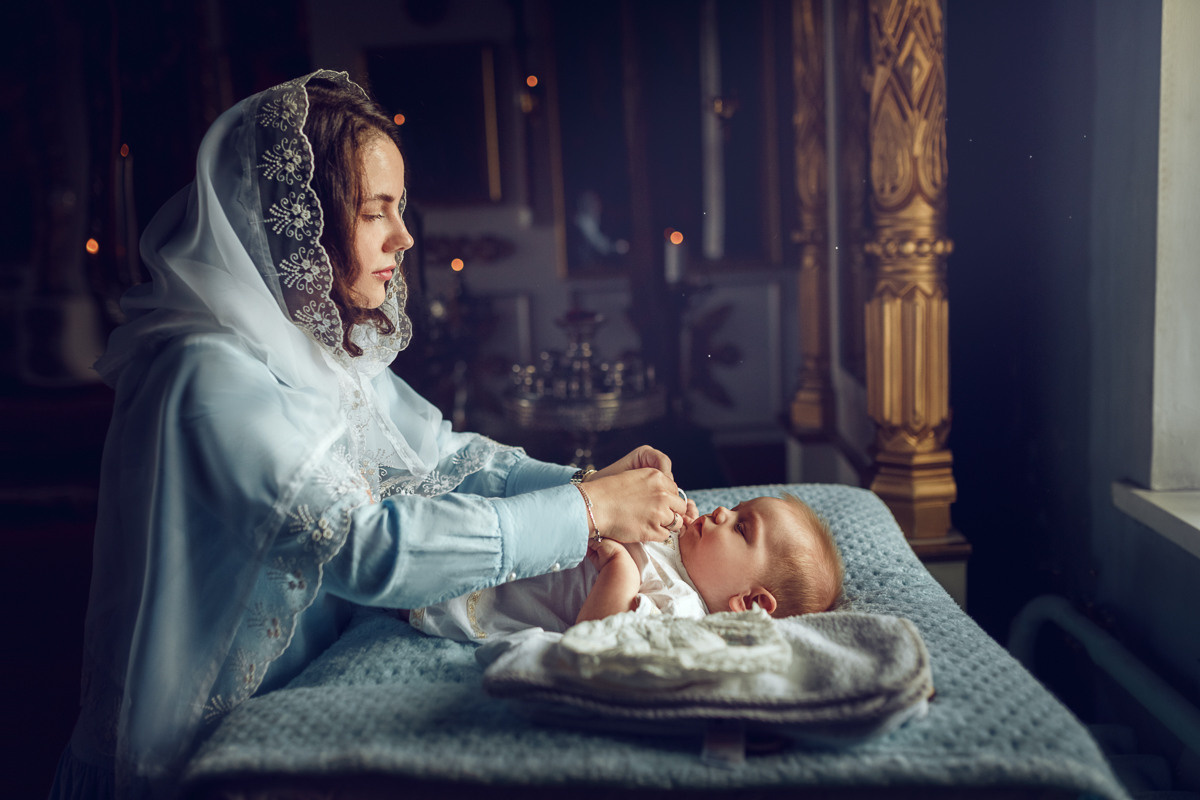 Крещение. Фотограф Зоя Костюк | Детский и семейный фотограф Ярославль, Кострома,