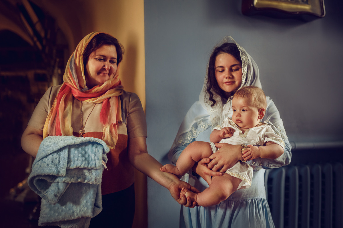 Крещение. Фотограф Зоя Костюк | Детский и семейный фотограф Ярославль, Кострома,