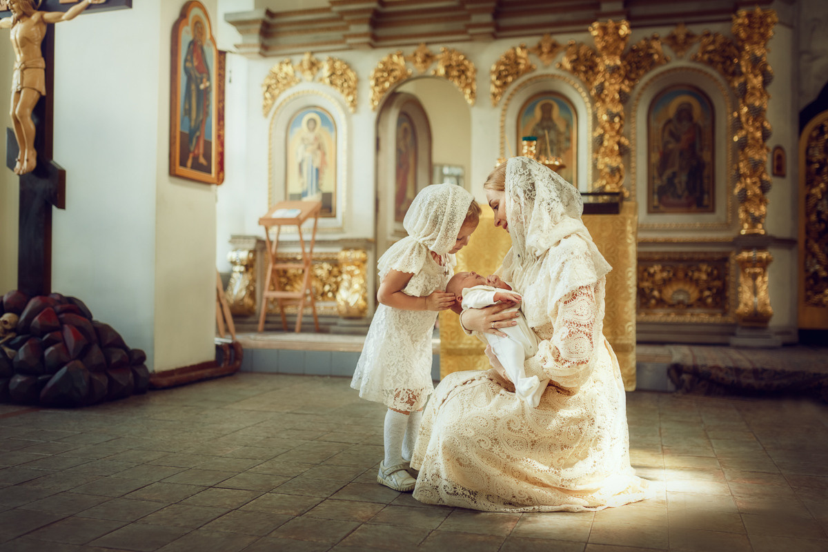 Крещение. Фотограф Зоя Костюк | Детский и семейный фотограф Ярославль, Кострома,