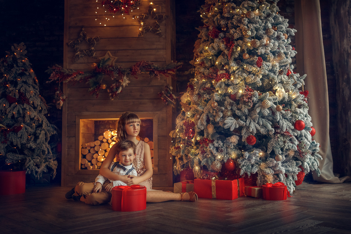 Новогодняя фотосессия. Фотограф Зоя Костюк | Детский и семейный фотограф Ярославль, Кострома,