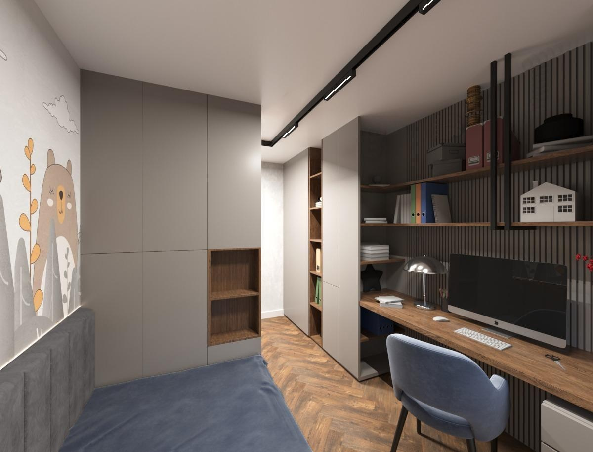 Примеры работ по дизайну детских  комнат нашей студии. Дизайн-интерьера