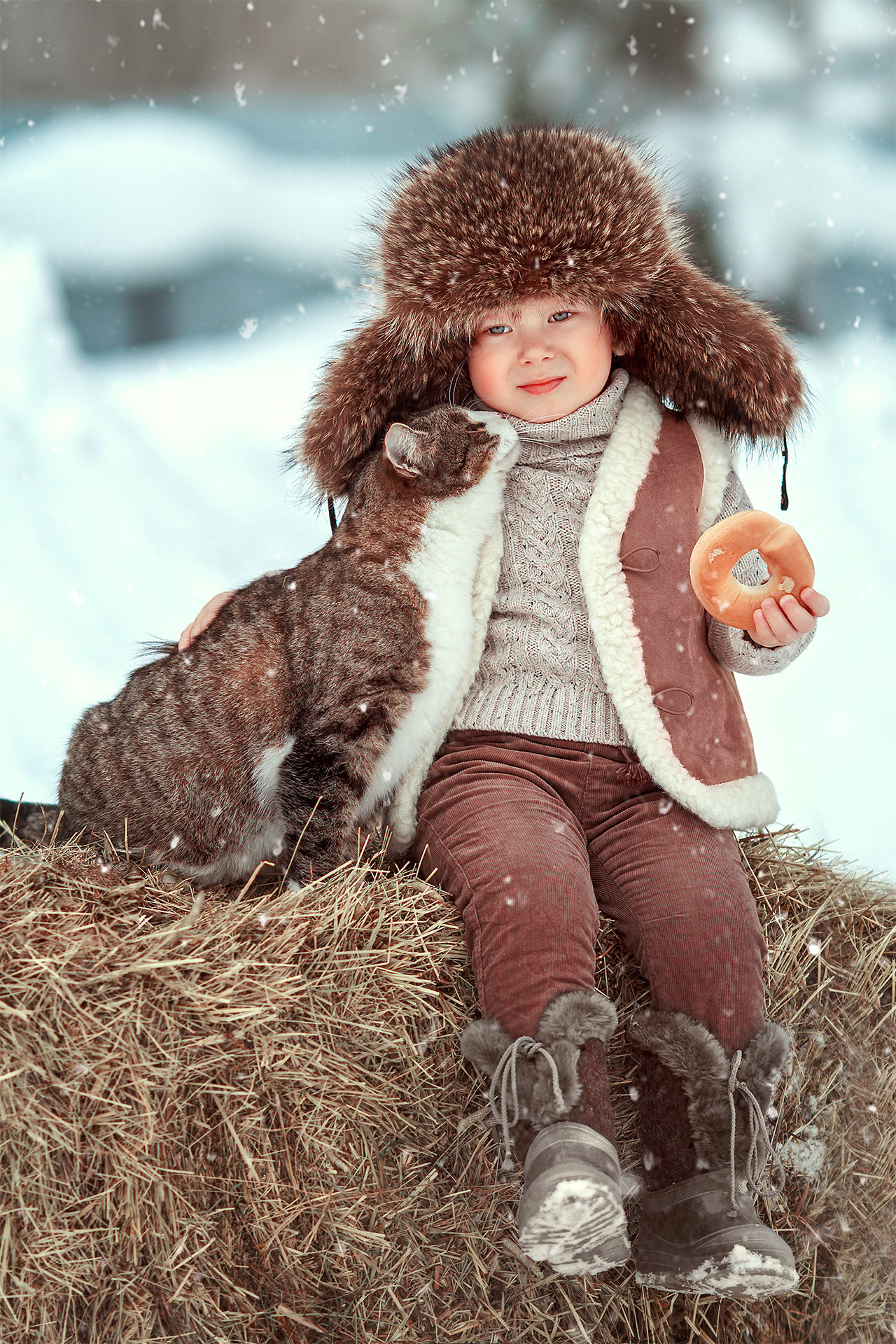 Ребята и зверята. Детский и семейный фотограф в Санкт-Петербурге Мария Господинова