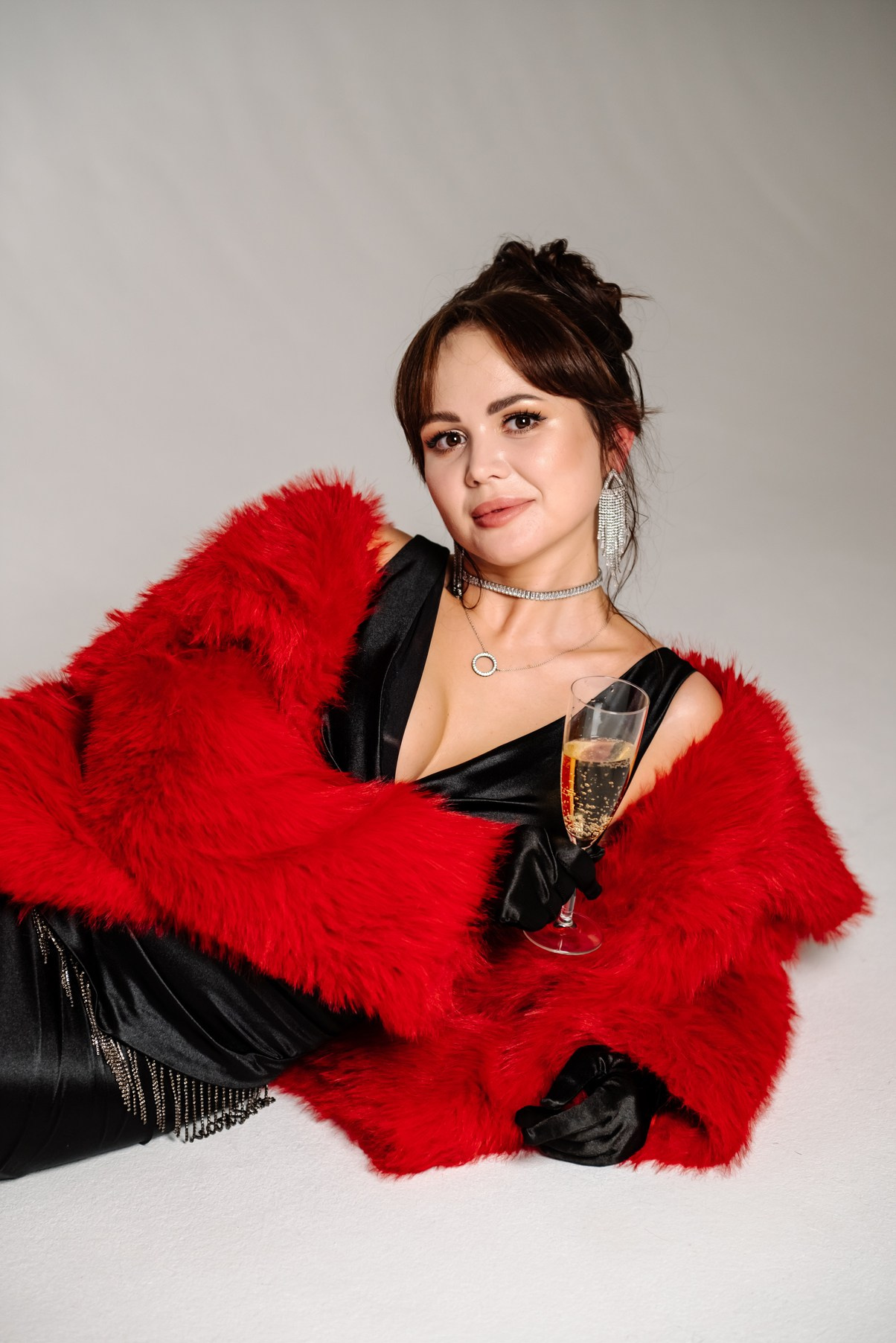 Индивидуальная. В шубке. Свадебный и сеейный фотограф в Санкт-Петербурге Елена Худякова