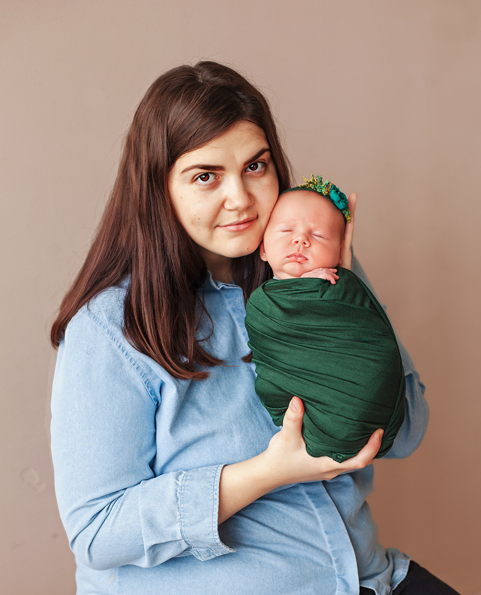 Newborn. Детский фотограф Анна Бабенко. Фотостудия Сочи