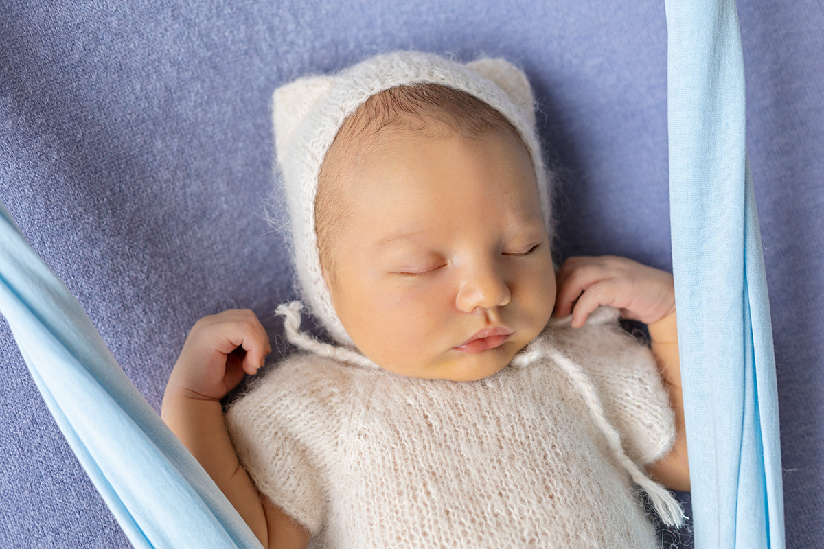 Newborn. Детский фотограф Анна Бабенко. Фотостудия Сочи