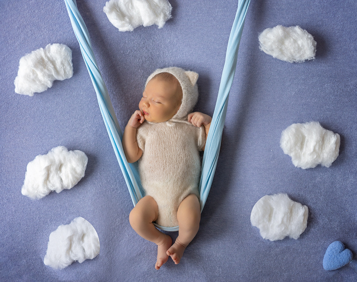 Newborn. Детский фотограф Анна Бабенко. Фотостудия Сочи