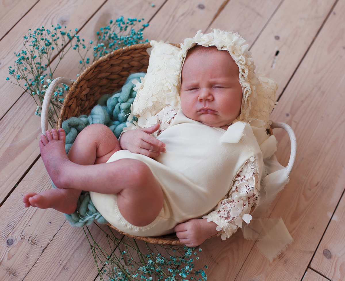 Newborn. Детский фотограф Анна Бабенко. Фотостудия Сочи