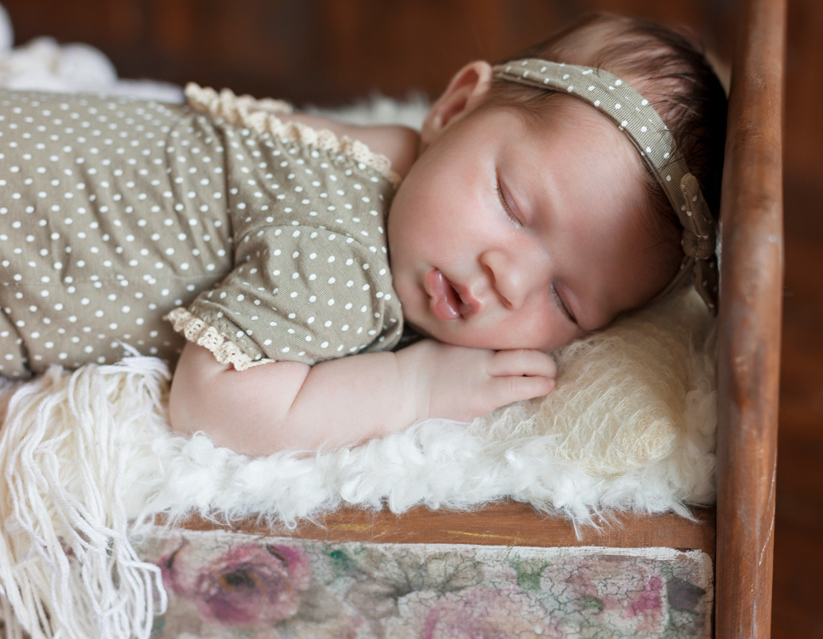 Newborn. Детский фотограф Анна Бабенко. Фотостудия Сочи