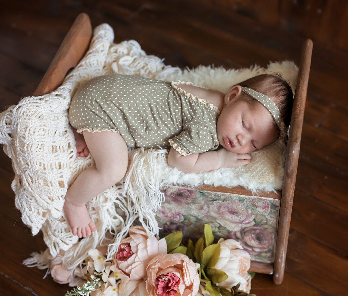 Newborn. Детский фотограф Анна Бабенко. Фотостудия Сочи