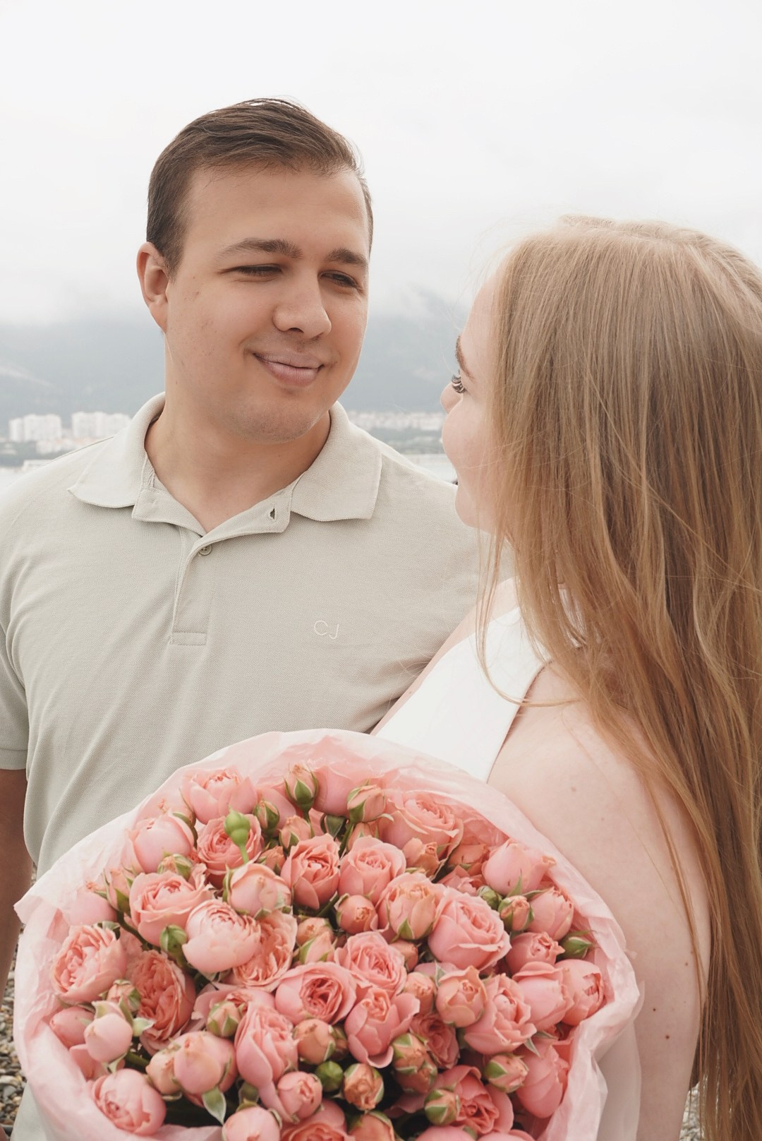 Love story на берегу моря. Портретный фотограф Шаповалова Диана