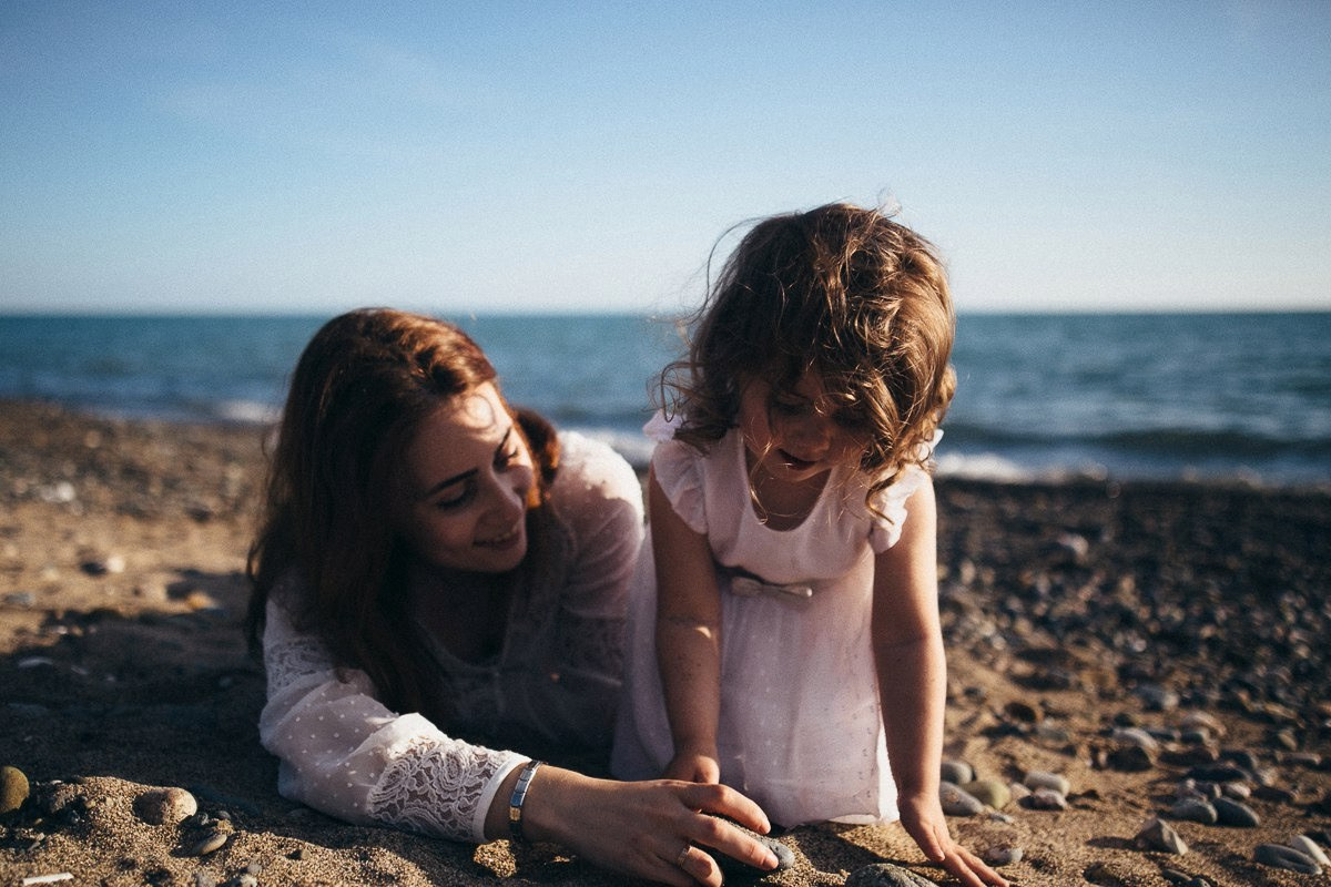 Вдыхая запах моря. Семейный фотограф на крещение и венчание